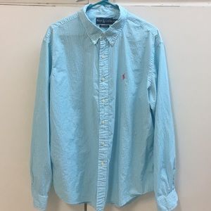 Ralph Lauren Men’s Custom Fit Button Down Size XXL